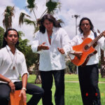 שלישיית מוזיקה ספרדית בפארק ירוק